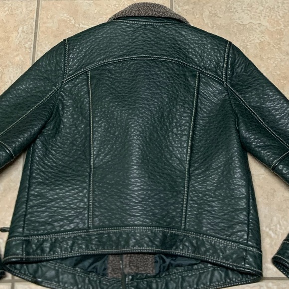 ♦️ Max Studio Green Jacket Size Medium - Picture 11 of 12